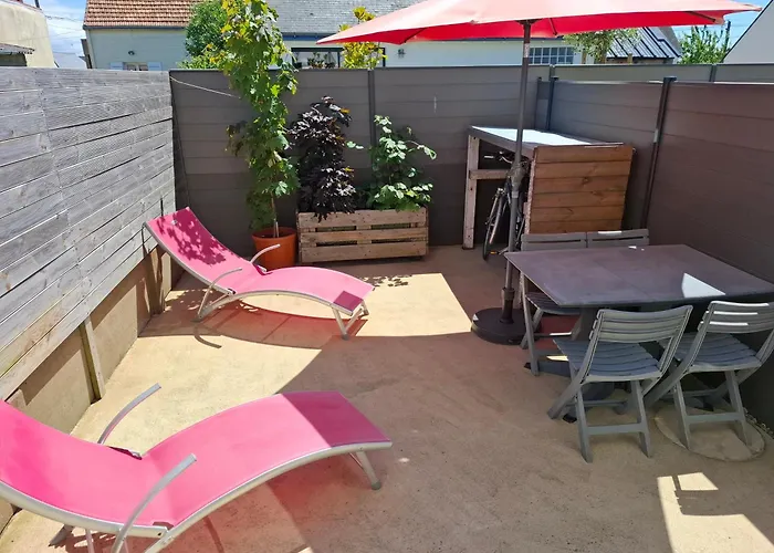 Fleur De Sel Logement De 21M2 Avec Pret Velos, Cuisine Et Sdb Privees Avec Terrasse Cloturee De 17M2