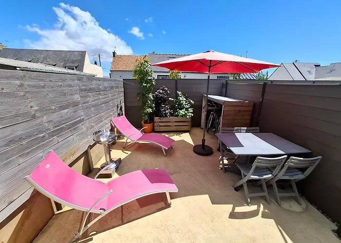 Fleur De Sel Logement De 21M2 Avec Pret Velos, Cuisine Et Sdb Privees Avec Terrasse Cloturee De 17M2