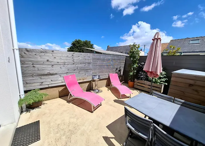 Fleur De Sel Logement De 21M2 Avec Pret Velos, Cuisine Et Sdb Privees Avec Terrasse Cloturee De 17M2